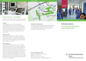 Download Infoblatt Besuche auf der Intensivstation, St. Josef Krankenhaus Haan